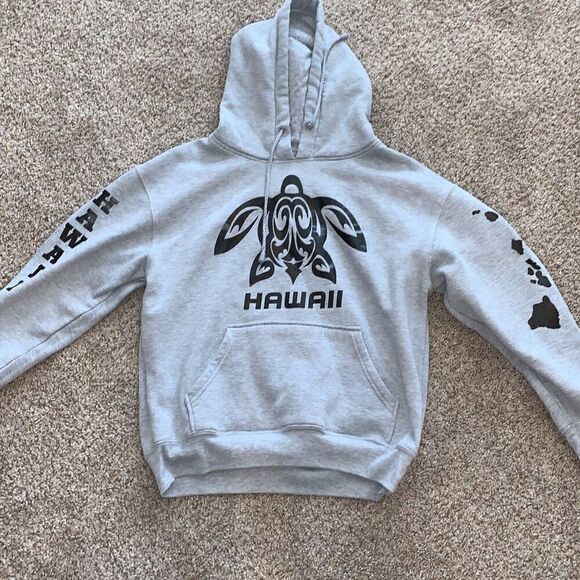 Women’s Ba Ba Hoodie Sweatshirt Grey Size Small - Picture 1 of 9